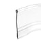 Prime-Line Vinyl Shower Door Bottom Sweep, 37 In. x 1 In. Strip, Clear (Single Pack) M 6184 - alternate 1